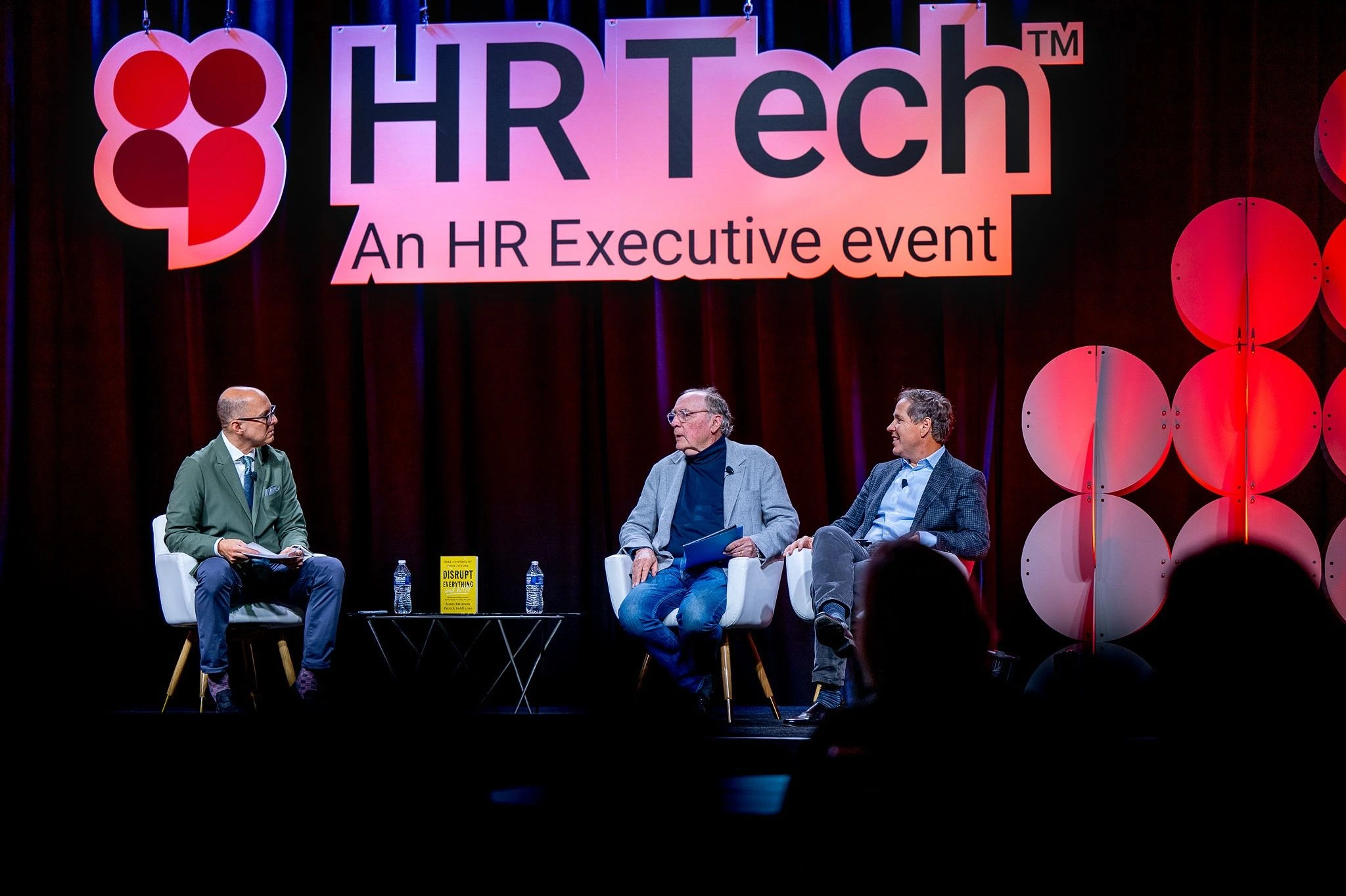 James Patterson & Patrick Leddin at HR Tech Las Vegas 2025