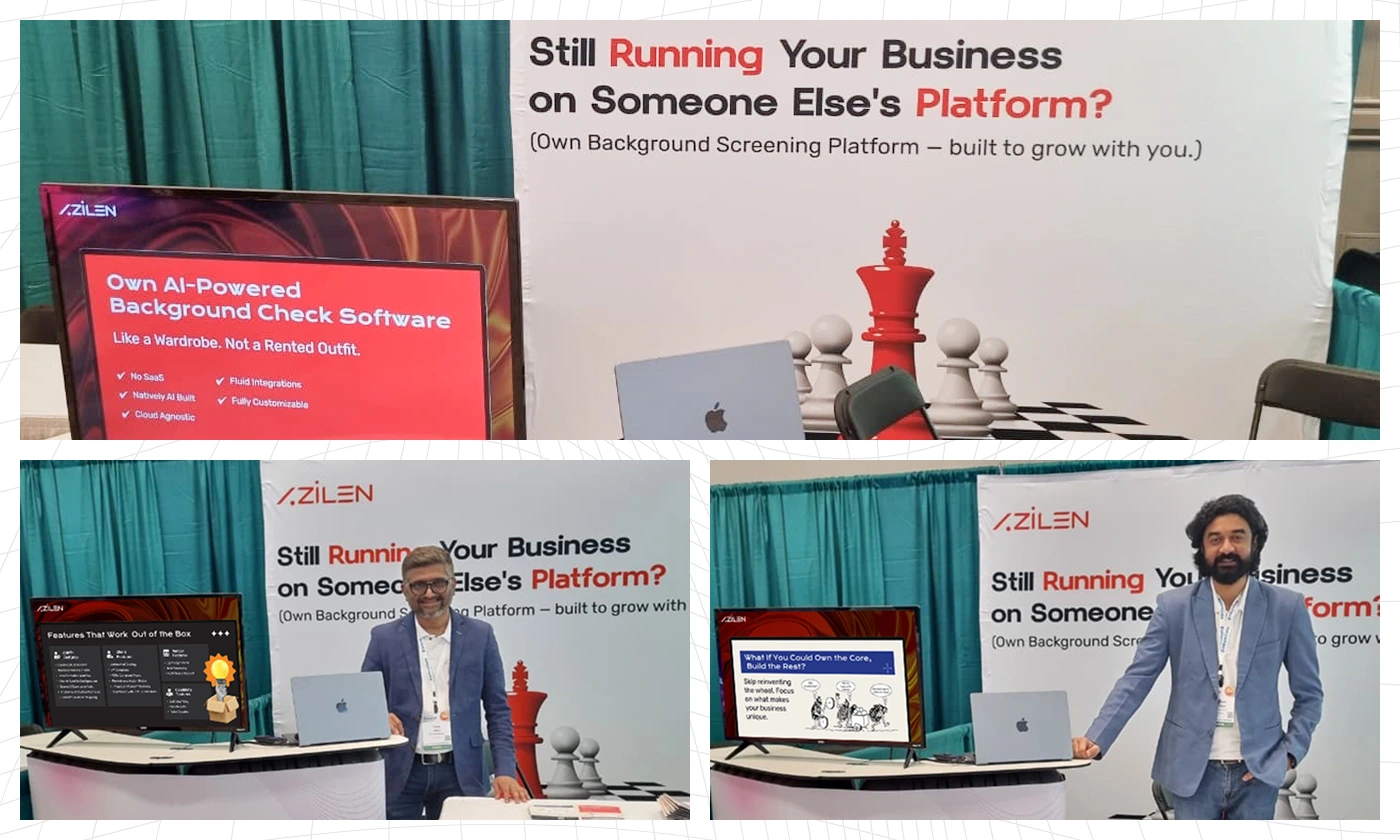 Azilen's Booth at 2025 PBSA Annual Conference