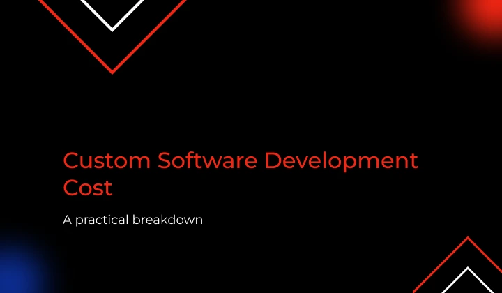 Custom Software Development Cost