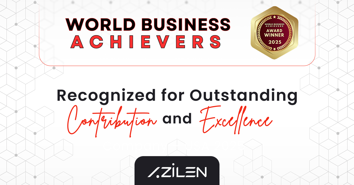 Azilen Recognized as Best AI Development Service Provider