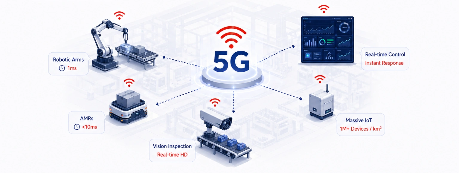 5G-Enabled Smart Factories