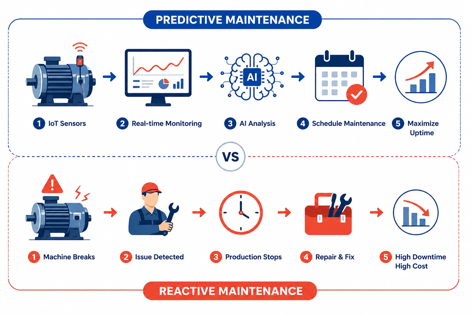 Predictive Operations Instead of Reactive Maintenance