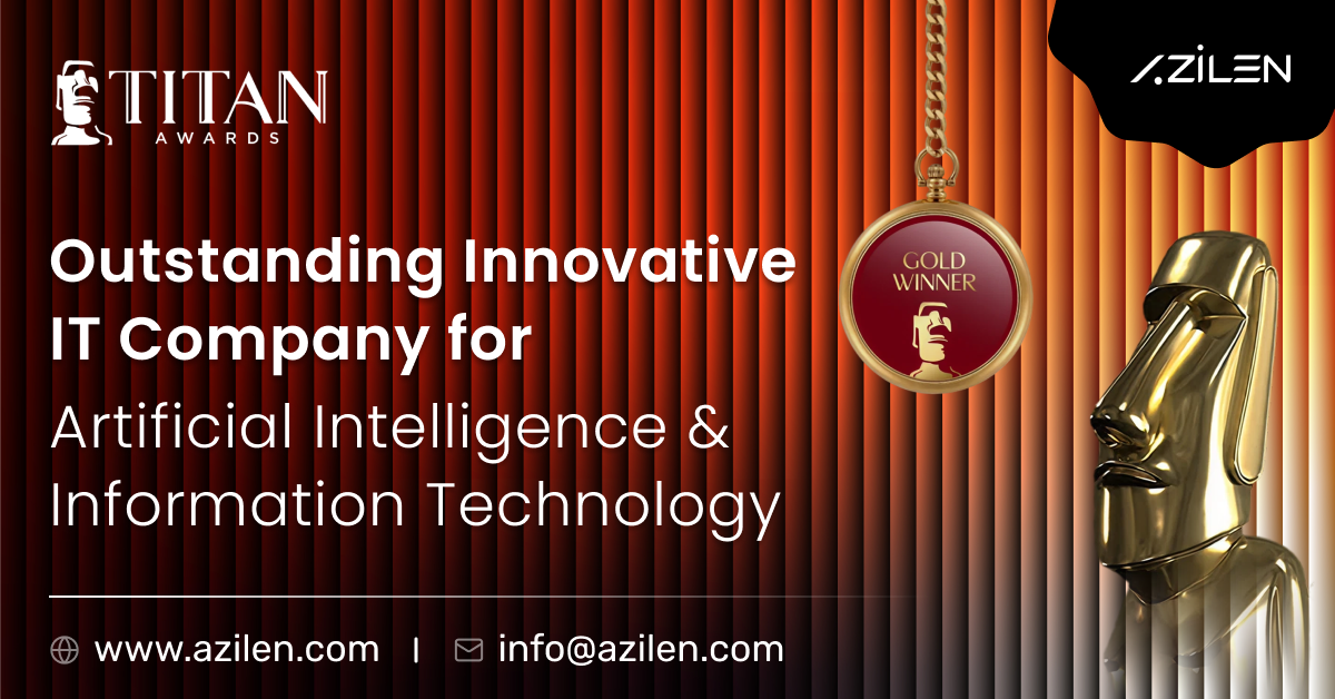 Azilen Technologies Honored at TITAN Business Awards 2026 for AI Excellence and IT Innovation