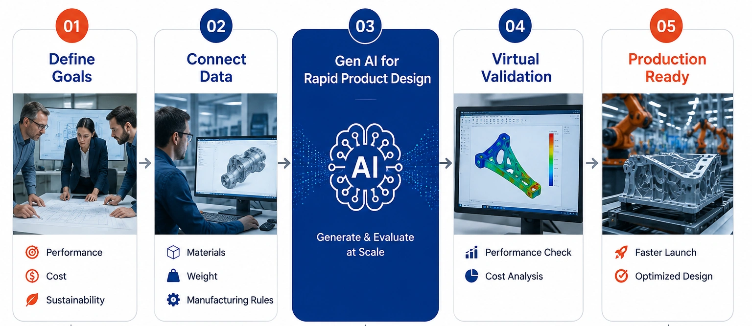 Azilen Approaches Gen AI for Rapid Product Design