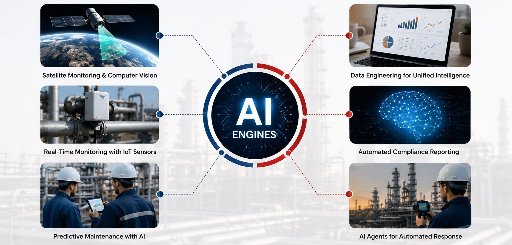 AI for Methane Emissions in the Oil and Gas Industry Services Azilen