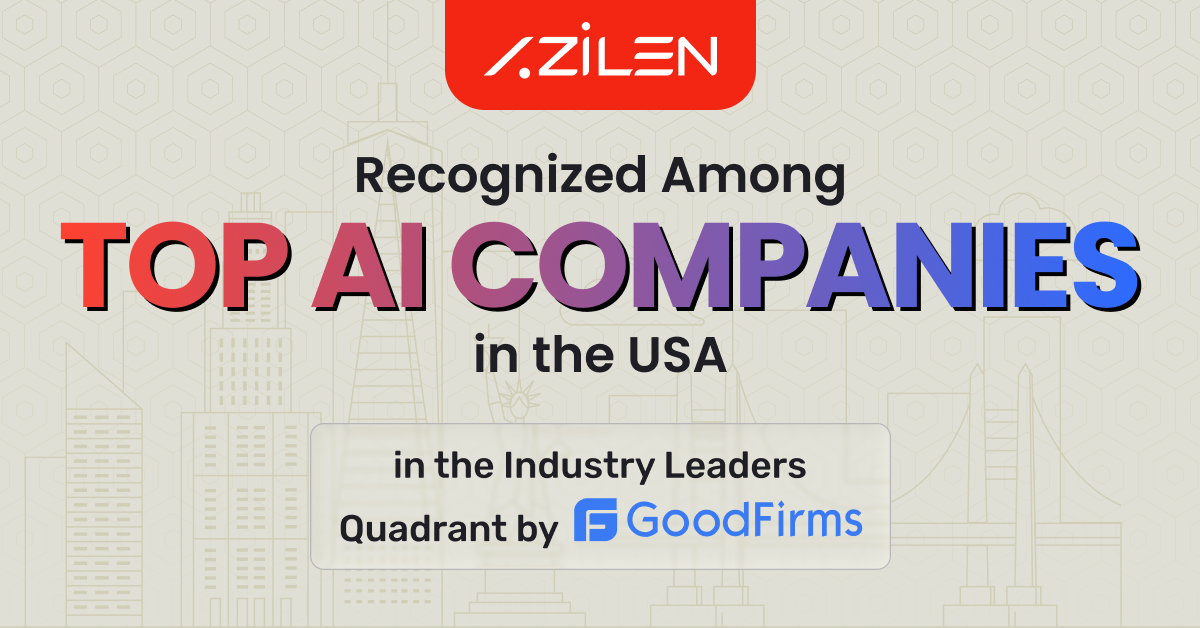 Azilen Top AI companies - Azilen | Enterprise AI Development Company GoodFirms Ranks Azilen #3 Among Top USA AI Companies