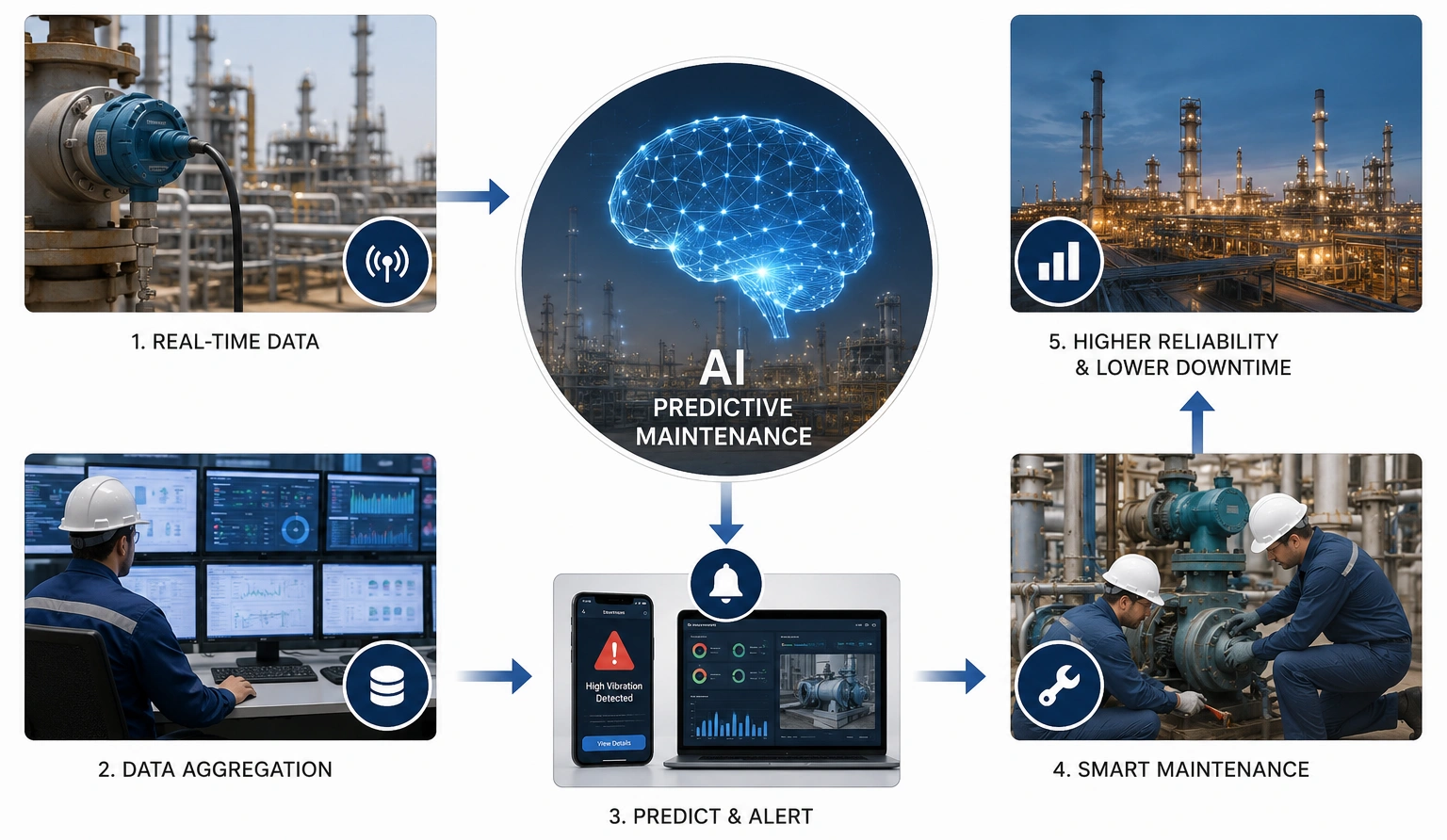 Role of Predictive Maintenance AI in Oil and Gas Operations