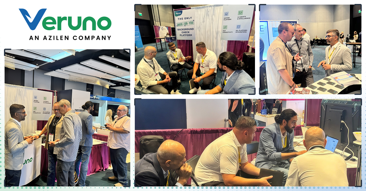 Verno PR - Azilen | Enterprise AI Development Company Azilen Showcases AI-Powered Background Screening Innovation & True Platform Flexibility with Veruno at PBSA Annual Conference