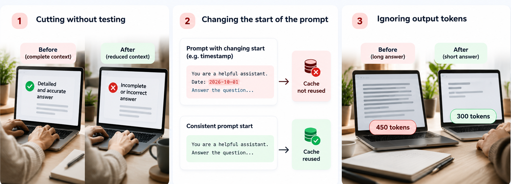 What Mistakes Should You Avoid in LLM Token Optimization - Azilen | Enterprise AI Development Company What Mistakes Should You Avoid in LLM Token Optimization